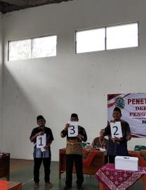 Pengundian Nomor Urut dan Deklarasi Damai Calon Lurah Kalurahan Bandung Tahun 2026